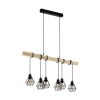 EGLO TOWNSHEND Pendant Light brown, black, 6-light sources