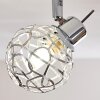 KALIPURO Ceiling light chrome, 2-light sources