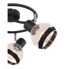 Globo GRIDDY Spotlight black, 3-light sources