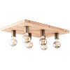 Brilliant PANTO Ceiling Light black, 6-light sources