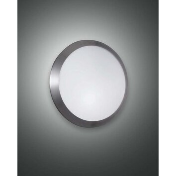 Fabas Luce BOREA outdoor light matt nickel, 1-light source