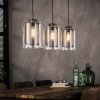 HOEFHAVEN Pendant Light brushed steel, 3-light sources