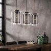 HOEFHAVEN Pendant Light brushed steel, 3-light sources