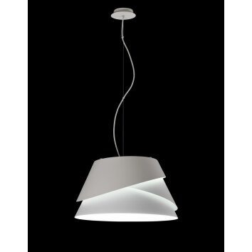 Mantra ALBORAN Pendant Light white, 3-light sources