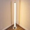 Flaut Floor Lamp LED chrome, 1-light source, Remote control, Colour changer