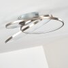 Chute Ceiling Light LED matt nickel, 1-light source