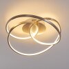 Chute Ceiling Light LED matt nickel, 1-light source