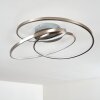 Chute Ceiling Light LED matt nickel, 1-light source