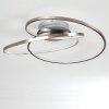 Chute Ceiling Light LED matt nickel, 1-light source