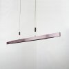 Airolo Pendant Light LED brown, 3-light sources