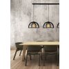 Lucide DIKRA Pendant Light black, 3-light sources