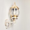 Lentua Outdoor Wall Light gold, white, 1-light source