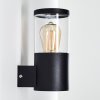 BODIO Outdoor Wall Light black, 1-light source