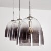 Pendant Light Taastrup matt nickel, 3-light sources