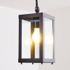 CAUDRY hanging lamp black, 1-light source