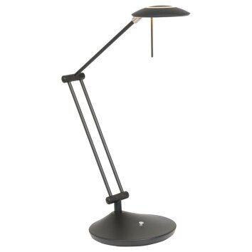 Steinhauer Zodiac Table Lamp LED black, 3-light sources