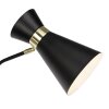Brilliant GOLDY floor lamp gold, black, 1-light source