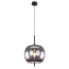 Pendant Light Globo BLACKY black, 1-light source
