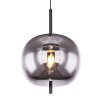 Pendant Light Globo BLACKY black, 1-light source