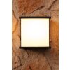 Lutec CUBE outdoor wall light anthracite, 1-light source