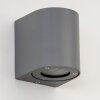 Mora Outdoor Wall Light LED grey, 2-light sources