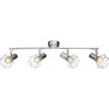 Globo XARA Ceiling Light chrome, 4-light sources