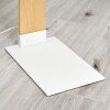 HIGASHI Floor Lamp Light wood, white, 1-light source