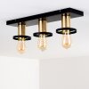 Alvesta Ceiling Light gold, brass, black, 3-light sources