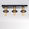 Alvesta Ceiling Light gold, brass, black, 3-light sources