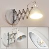 Saxon Wall Light white, 1-light source