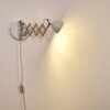 Saxon Wall Light white, 1-light source