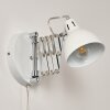 Saxon Wall Light white, 1-light source