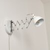 Saxon Wall Light white, 1-light source
