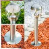 CORDOVA Pedestal Light LED stainless steel, 1-light source