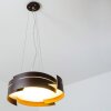 Novara hanging light brown, 3-light sources