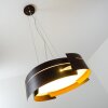 Novara hanging light brown, 3-light sources