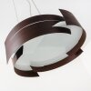 Novara hanging light brown, 3-light sources