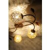 Paul Neuhaus GRETA ceiling light rust-coloured, 4-light sources