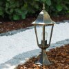 Hongkong Pedestal Light bronze, gold, 1-light source