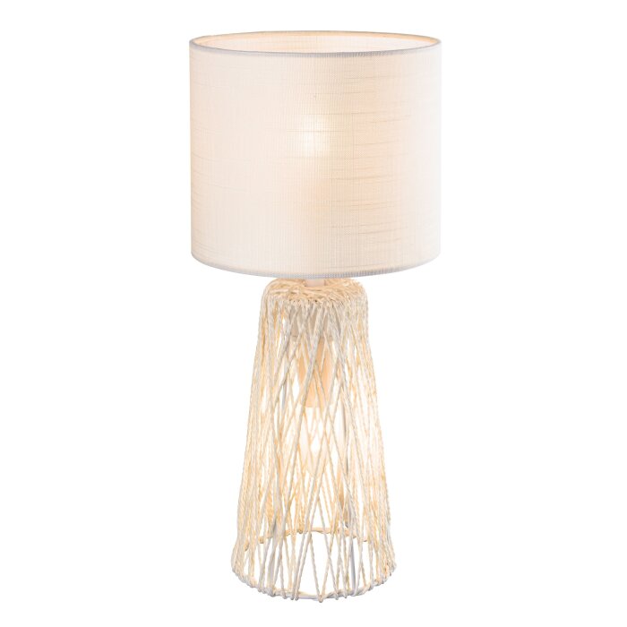 Globo ROVALE Table lamp white, 1-light source