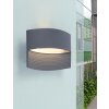Lutec LOTUS Outdoor Wall Light LED anthracite, 1-light source