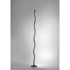 Leuchten-Direkt WAVE Floor Lamp LED black, 1-light source