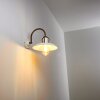 RAMVIK Wall Light beige, rust-coloured, 1-light source