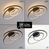 Chute Ceiling Light LED black, 1-light source
