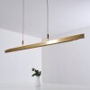 Airolo Pendant Light LED brass, 3-light sources