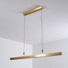 Airolo Pendant Light LED brass, 3-light sources