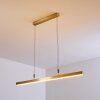 Airolo Pendant Light LED brass, 3-light sources