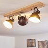 SVANFOLK Ceiling Light brown, black, white, 3-light sources
