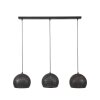 WILDERVANKSTERDALLEN Pendant Light brown, black, 3-light sources