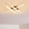 DENEB Ceiling light LED matt nickel, 3-light sources